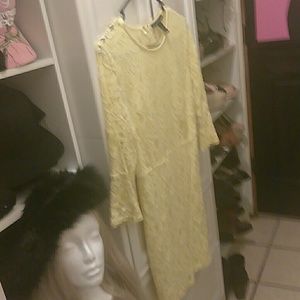 Forever 21 medium dress yellow